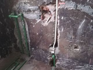 强、弱电路穿线施作