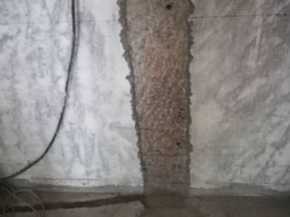 水、电管开槽施作