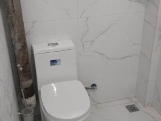 水、电管开槽施作