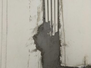 水、电管开槽施工