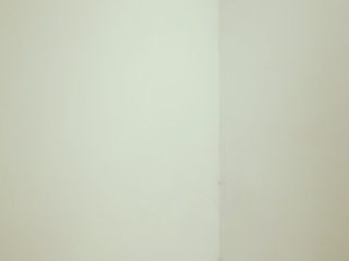 现场背景墙及隔墙施作