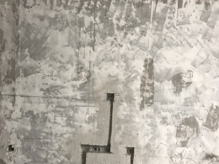 水、电管开槽施作