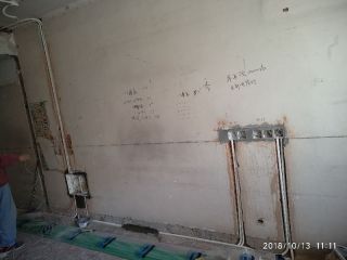 强、弱电路穿线施作