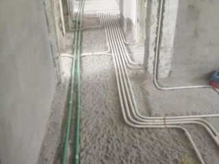 强、弱电路穿线施作
