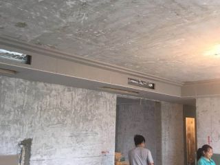 石膏板吊顶施作