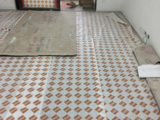 木地板铺设