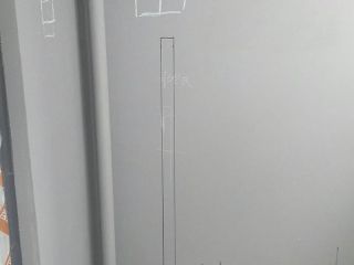 水电线管开槽施工