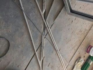 水、电管开槽施工