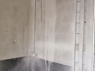 水、电管开槽施作