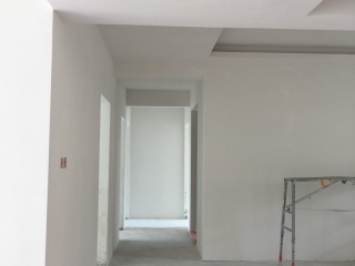 墙、顶面腻子批嵌