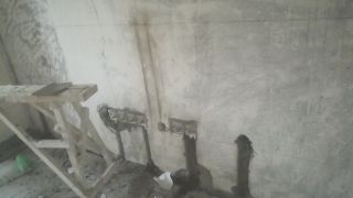 水电线管开槽施工