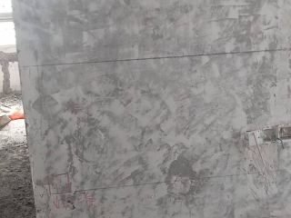 水、电管开槽施作