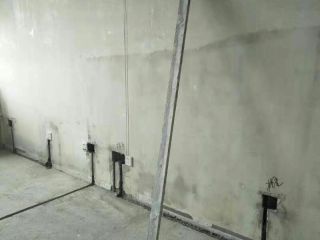 水电线管开槽施工