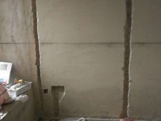 水、电管开槽施作