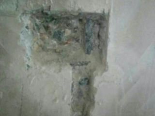 水电线管开槽施工