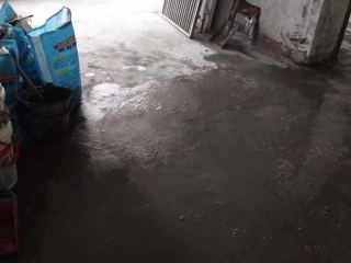 地砖铺贴及地面找平施作