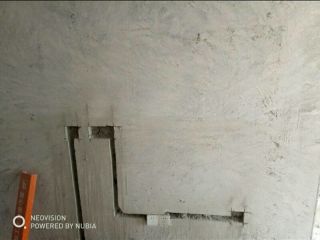 水电线管开槽施工