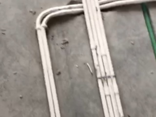 水电线管开槽施工