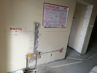 强、弱电路穿线施作