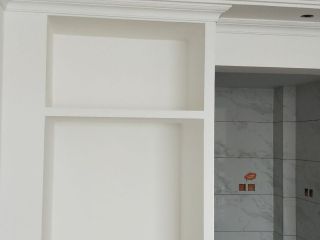 现场木制品造型施作
