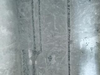 水、电管开槽施作