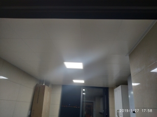 集成吊顶及橱柜柜体安装