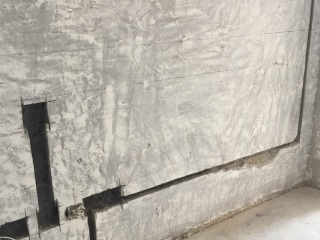 水电线管开槽施工