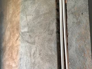 水电线管开槽施工