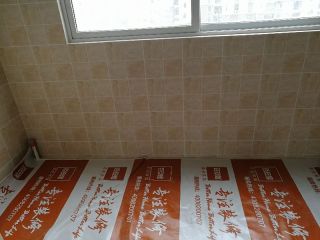 地砖铺贴及地面找平施作