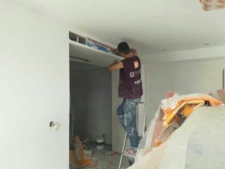 现场木制品造型施作