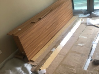 现场木制品造型施作