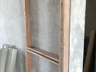 现场木制品造型施作