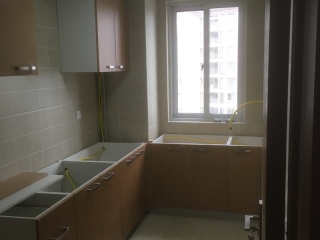 集成吊顶及橱柜柜体安装