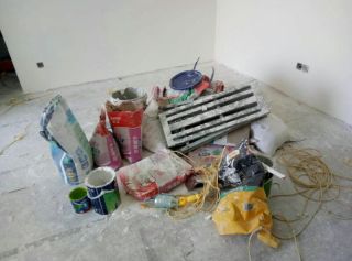 墙、顶面腻子批嵌