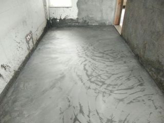 地砖铺贴及地面找平施作