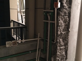 强、弱电布管，穿线施作