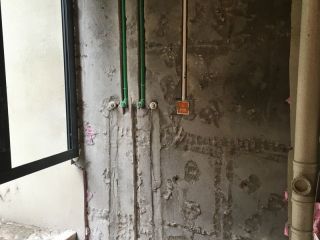 水电线管开槽施工