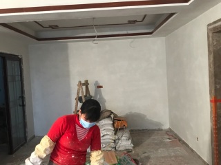 现场木制品造型施作