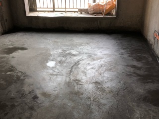 地砖铺贴及地面找平施作