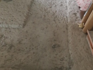 水、电管开槽施作