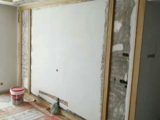 现场木制品造型施作