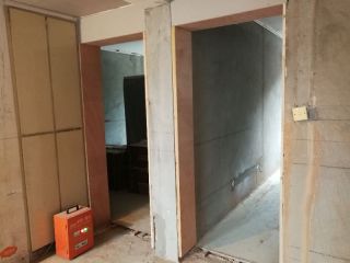 现场木制品造型施作