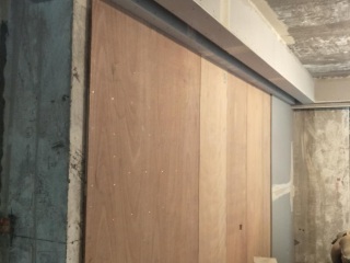 现场木制品造型施作