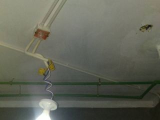 强、弱电布管，穿线施作