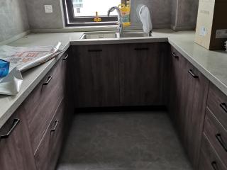 橱柜，台面安装施作