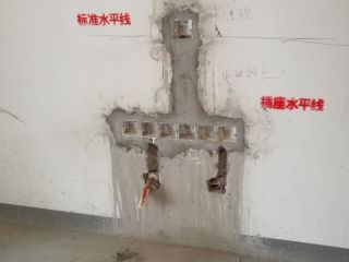水电线管开槽施工