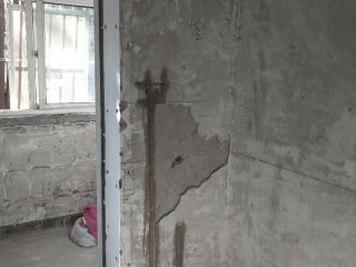 水、电管开槽施工