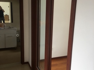 套装门、踢脚线安装
