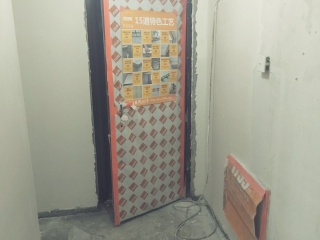 现场木制品造型施作