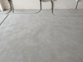 水、电管开槽施作